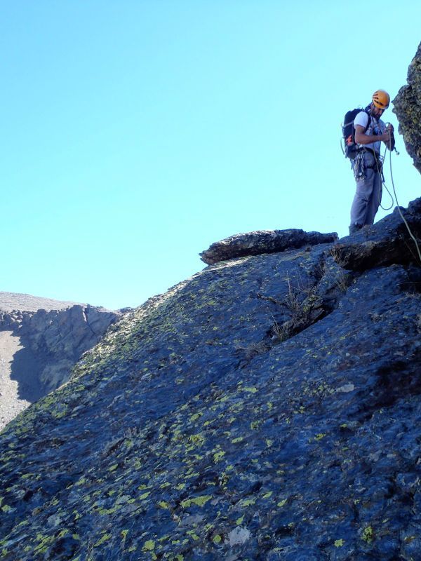 Scrambling Course in Sierras Nevada
