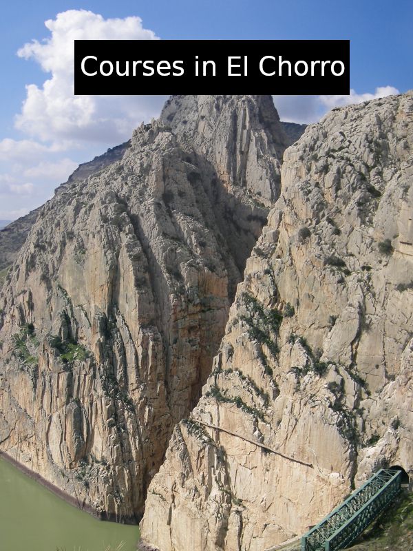 climbing course in el chorro