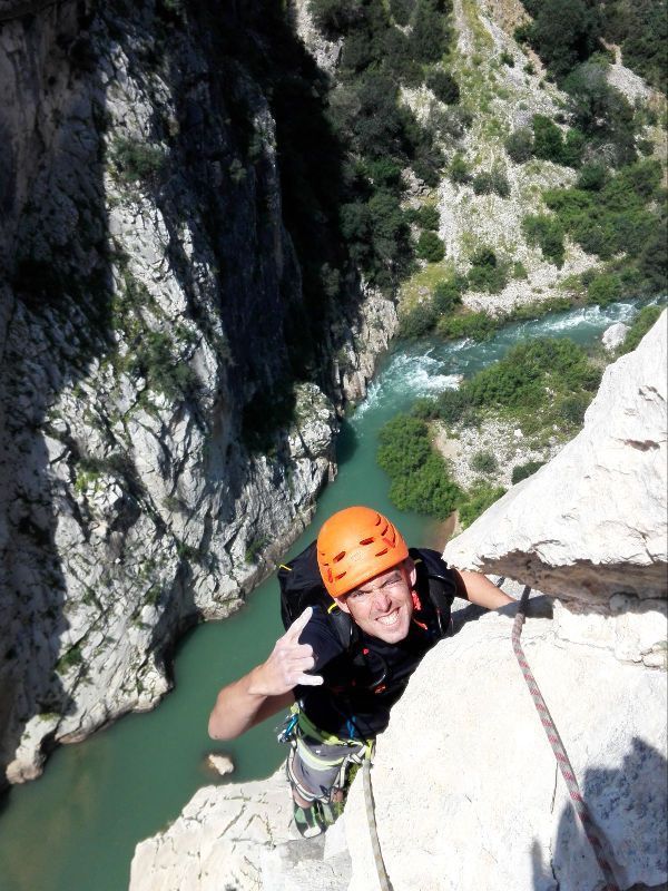 Climbing in El Chorro